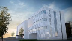 Tannbygget, Universitetet i Tromsø. Illustrasjon; Borealis Arkitekter
