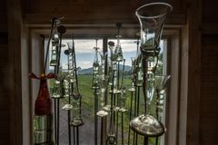 Verket "Reisen tok sju år" er inspirert av Brantenbergs mange reiser i Afrika. Foto: Elin Osjord