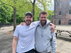 FORTSETTER SAMARBEIDET: Lars Mæland har vært Kjetils fysiske trener på alpinlandslaget. Nå fortsetter de samarbeidet på Shape Up Escape.