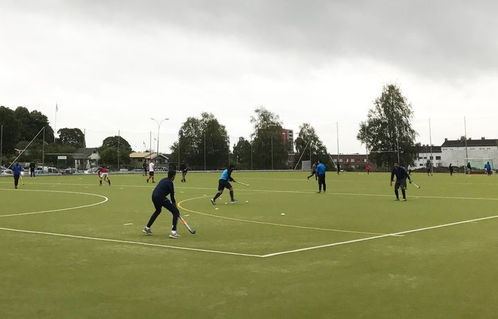 Voldsløkka is- og landhockeybane skal være et treningsanlegg for både organisert og uorganisert idrett. Foto: Kultur- og idrettsbygg Oslo KF
