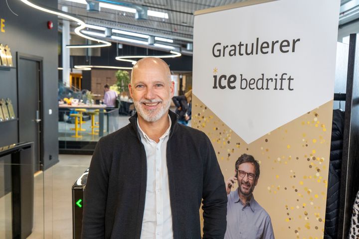 Hans Heggenhaugen, direktør for Ice bedrift.