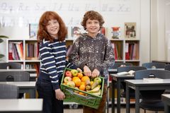 Det er mange som ikke spiser frukt, bær eller grønnsaker i skoletiden, og Skolefrukt kan være et tiltak for å motvirke dette.