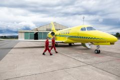 Babcock har investert rundt en milliard kroner i nye fly, blant annet dette nye jetflyet, en Cessna Latitude. Foto: BSAA/Johnny Vaet Nordskog
