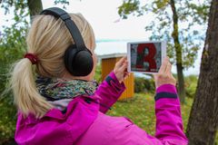 Innovativt posisjoneringssystem av hagen, den ene av to prototyper.