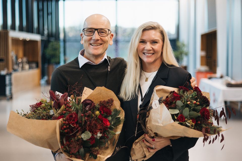 Unios nye lederduo: Steffen Handal og Cecilie Woll Johansen 