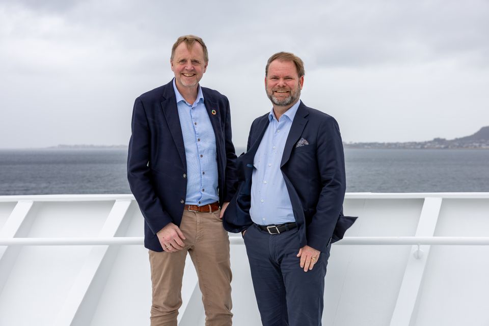 Bjørn Kjærand Haugland og Bent Martini
