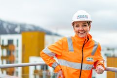 Gro Skaar Knutsen, adm. direktør Peab Bjørn Bygg. Foto: Ørjan Marakatt Bertelsen.