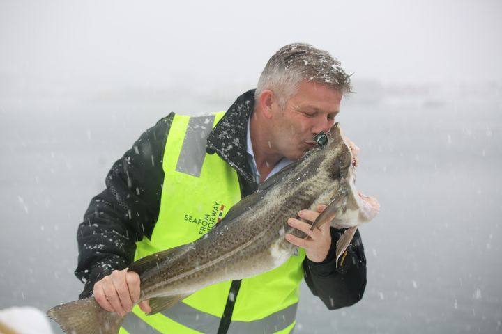 Fiskeri- og havminister Bjørnar Skjæran. Foto: NFD