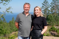 Far og datter Kurt Rasmussen og Veronica Johansen Rasmussen. Foto: Espen Solli/TV 2