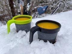 Tur-suppe: Kremet gulerotsuppe er perfekt som turmat på termosen