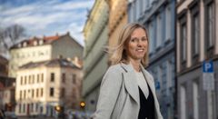 - Vi skal strekke oss langt for å hjelpe kundene våre i en vanskelig tid, sier konserndirektør Marianne Gjertsen Ebbesen i OBOS. Foto: Trygve Indrelid