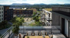 OBOS’ første BREEAM-sertifiserte boligprosjekt skal bygges på Oksenøya på Fornebu. Nå innfører OBOS miljøsertifisering på alle nye boliger.