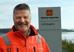 Oddvar Kaarmo, prosjektleder for E39 Rogfast. Foto: Øyvind Ellingsen/Statens vegvesen
