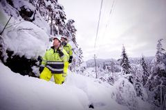 Nye strømbrudd på Agder. Foto: Agder Energi Nett