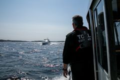 Under årets pinseaksjon kontrollerte Tolletaten rundt 100 båter i samarbeid med Kystvakten. Her med førsteinspektør Per Magne Solberg. Foto: Tolletaten