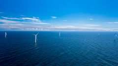 Equinors Hywind Scotland havvindpark. Equinor er partner i NorthWind. (Foto: Øyvind Gravås/Equinor)