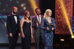 Helsekontrollen fikk Gullruten for "Beste livsstilsprogram". Foto: Øyvind Ganesh, TV 2.
