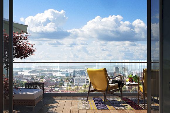 Skanska skal bygge 550 boliger på Ensjø de neste sju årene.
