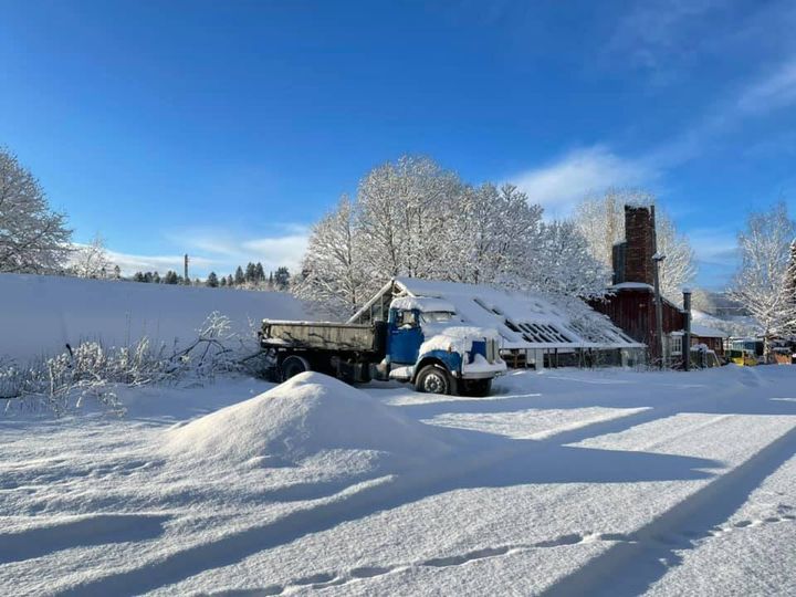Vintersesongen 2020/2021 var litt kaldere enn normalen. Her fra Trøndelag i slutten av januar. Foto: Liv Wennberg Skjervold