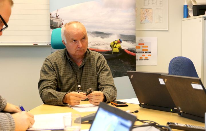Kystverket er i beredskap for "Tor", sier Rune Bergstrøm som er beredskapsvakt i Kystverket.