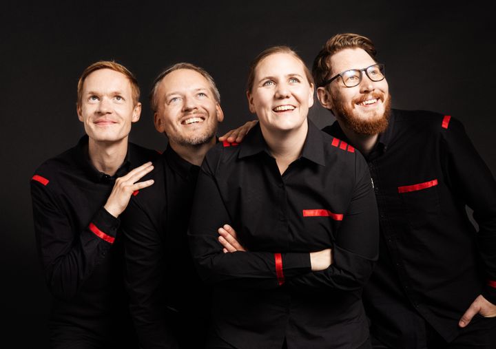 A Tonic for the Troops: Ellen Brekken, Magnus Bakken, Espen Berg, Magnus Sefaniassen Eide. Foto: Julie Hrncirova