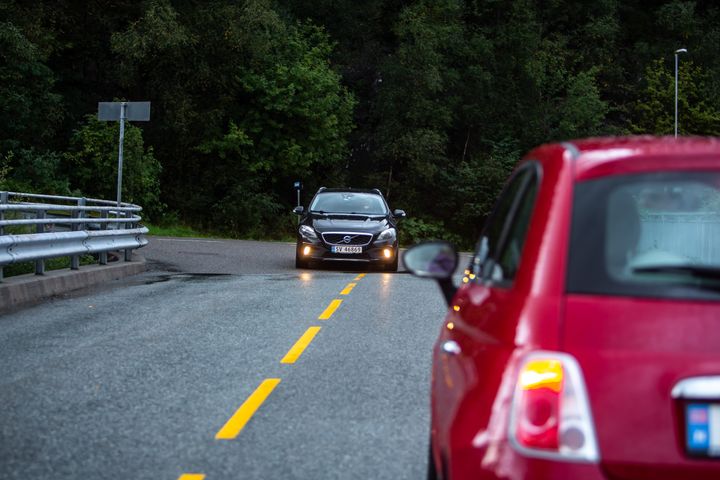 Færre biler på veiene har ført til en nedgang i antallet trafikkdrepte i 2021. Foto: Frende Forsikring.