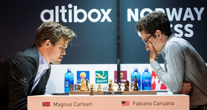 Mandag 3. juni starter superturneringen Altibox Norway Chess med Magnus Carlsen og ni andre sjakkspillere i verdenseliten (Foto: Altibox Norway Chess).