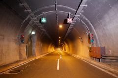 Metsovo-tunellen i Hellas.