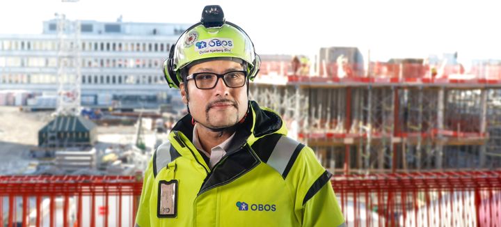 Konsernsjef i OBOS, Daniel Kjørberg Siraj. Foto: Trygve Indrelid.