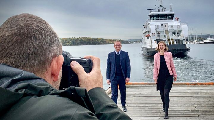 Stadig flere bedrifter ber om støtte til innovative prosjekter, som for eksempel til å utvikle utslippsfrie transportløsninger. Næringsminister Iselin Nybø og Håkon Haugli i Innovasjon Norge kan konstatere at søknader for over ti milliarder kroner er innvilget hittil i år.