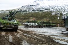 Brigade Nord i skarpskyting på Setermoen torsdag 9. juni. Foto:
Fredrik Winness Rignes, Hæren