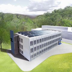 Visualisering av ferdig bygg