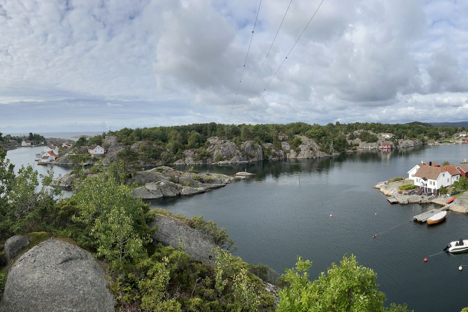 Luftlinje ved Brekkestø - 02