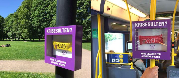 Du finner nødbokser flere steder i landet.