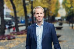 Sjeføkonom i NBBL, Christian Frengstad Bjerknes. (Foto: Nadia Frantsen)