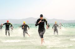 TØFFE TAK: Ving tilbyr også tøffere turer som triatlonleir på Mallorca. En hel uke er viet til sykling, løping og svømming.