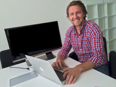 Sjef i Mobilbet Daniel Bradtke posisjonerer seg i Norge fordi signaler både fra politikere og "mannen i gata" tilsier at Norsk Tippings spillmonopol snart er historie. FOTO: Mediamenn AS