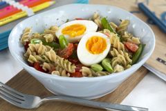 Fra et halvt til et helt egg gir både matglede og helse et lite puff. Foto: Opplysningskontoret for egg og kjøtt