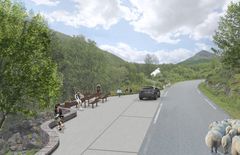 Sluppen, Aurlandsfjellet. Arkitekt Østengen og Bergo AS