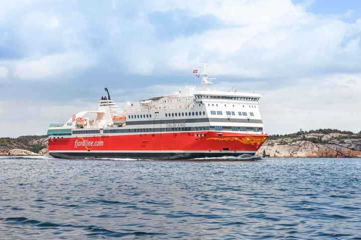 MS Oslofjord går i dokk i en drøy måned fra 23. desember. Foto: Fjord Line