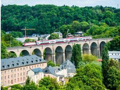 Luxemburg har gjort kollektivtrafikk gratis for å få bukt med bilkøene. 200 000 pendler daglig inn fra nabolandene til jobb i fyrstedømmet. Foto: CFL/handout