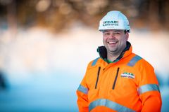 Espen Haugan, prosjektsjef Peab Bjørn Bygg Foto: Ørjan Marakatt Bertelsen.
