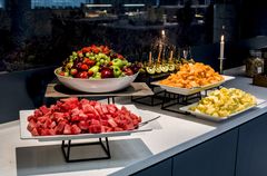 Scandic lanserer ny frokost. Dette fra Scandic Vulkan.