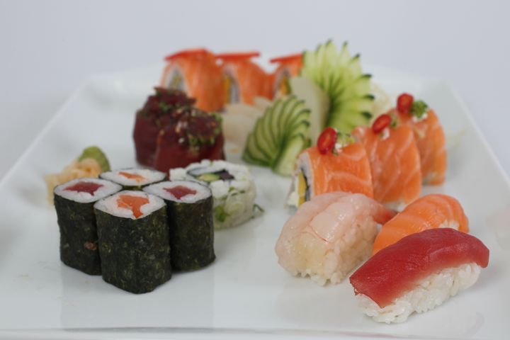 I studien blant 26 unge voksne, er sushi ble beskrevet som en spennende rett som delikate bilder på digitale plattformer hadde inspirert dem til å lage. Foto: Audun Iversen, Nofima