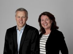 Rino Rådahl og Anne Lise Gjetvik. Foto: Egil Nordlien