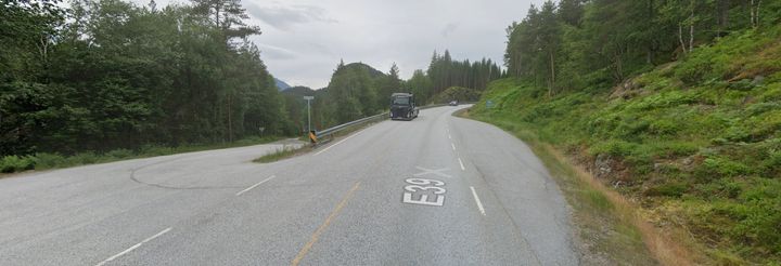Dagens kryss. Bilete frå Google maps street view