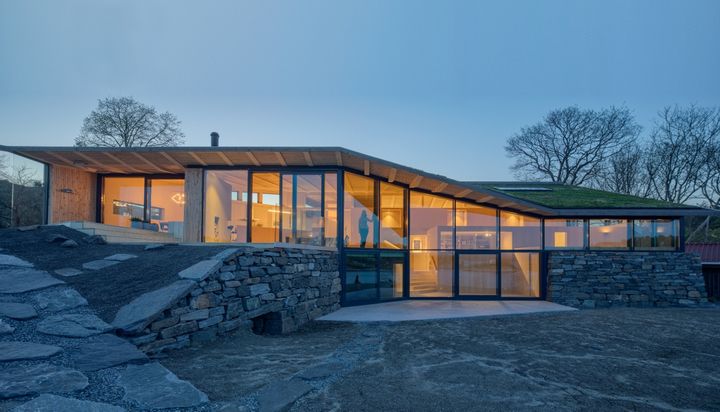 Summer House Reilstad er et av prosjektene som er nominert til Glassprisen 2019. Foto: Sindre Ellingsen