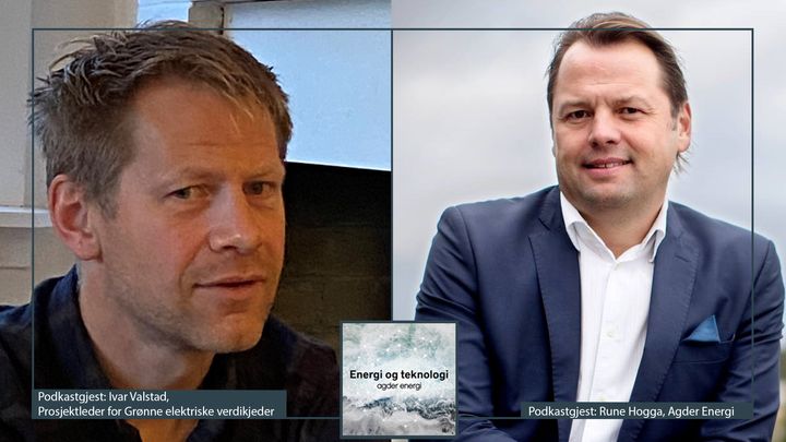 Ivar Valstad og Rune Hogga er gjester i podkasten Energi og teknologi.