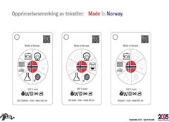 Forslag til merkeordning for norsk ull. Ulike varianter blir utredet i rapporten.
