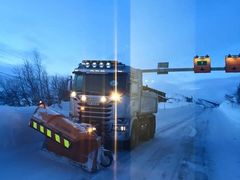 For å nå opp i konkurransen om drifting av riksvegene i Hallingdal og Valdres, må tilbyderne vise at de kan redusere klimaavtrykket i kontrakten. (Foto: Geilo Tomteservice / Statens vegvesen)